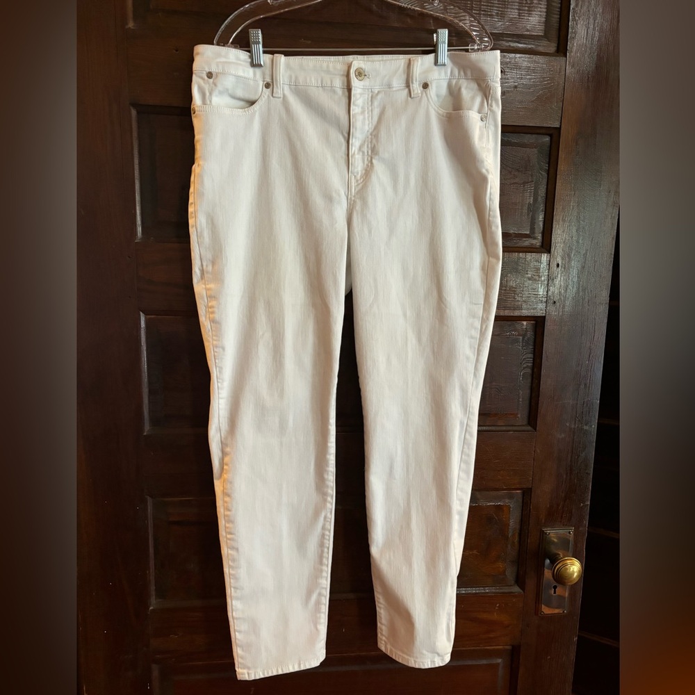 Talbots White Flawless Jeans